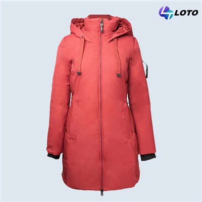 Jaket Parka Merah