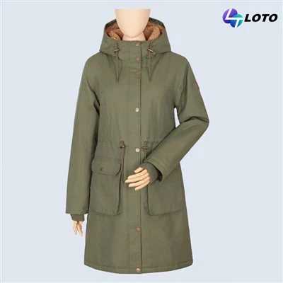 Jaket parka puffer wanita